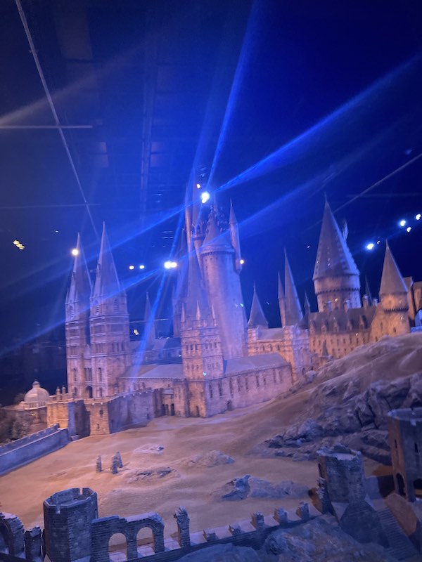 A miniature version of Hogwarts.