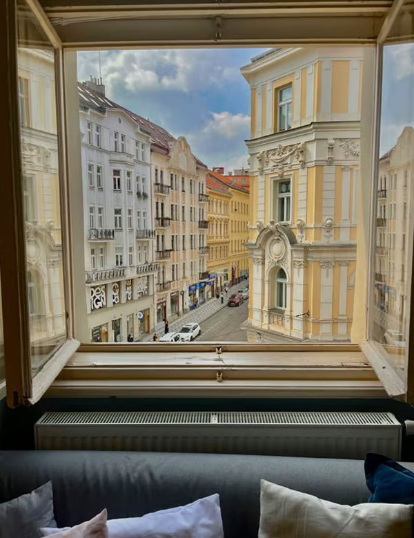 Apartment views in Prague