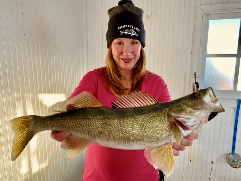 Martha Johnson Ice Fishing