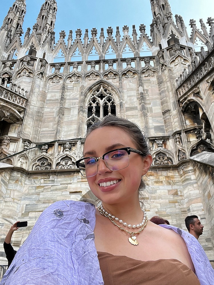 Lauren Stephens in Florence