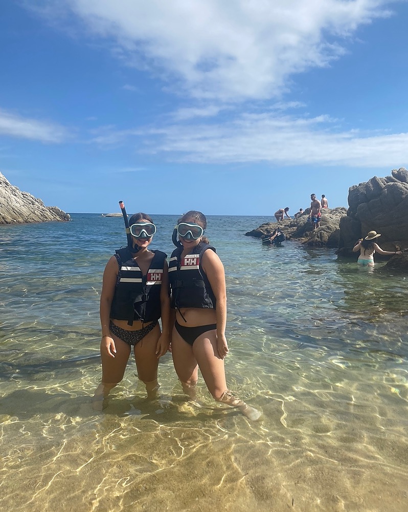 There are other ways to exercise too! This Kayak and Snorkeling Tour was a workout by itself, all with a view of the beautiful beaches in Costa Brava.