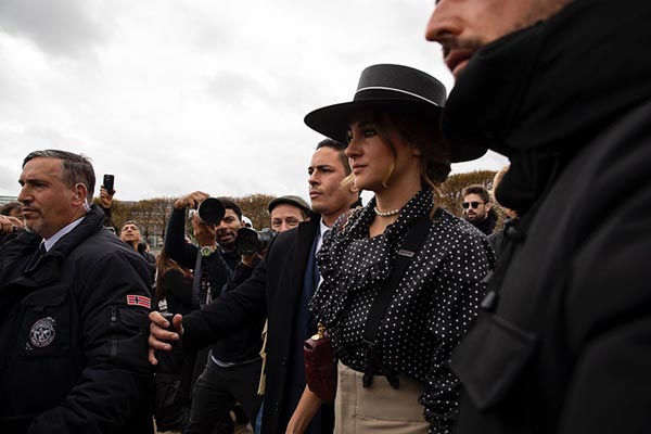 Shailene Woodley at Paris Fashion Week 2022