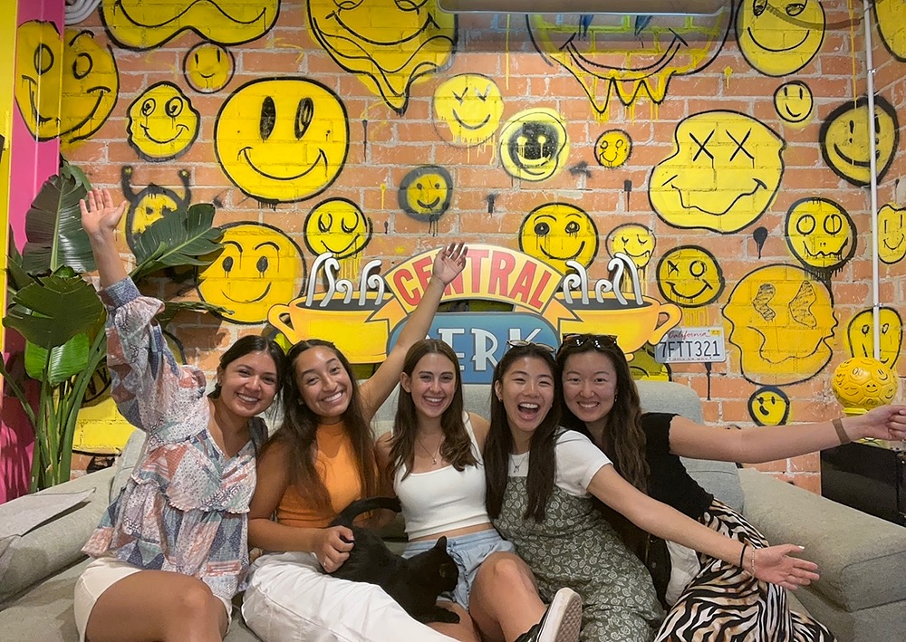 Thanks to the Collserola hike, I met and became close with these amazing girls. We stumbled upon this art gallery while exploring La Merce, a huge festival in Barcelona.