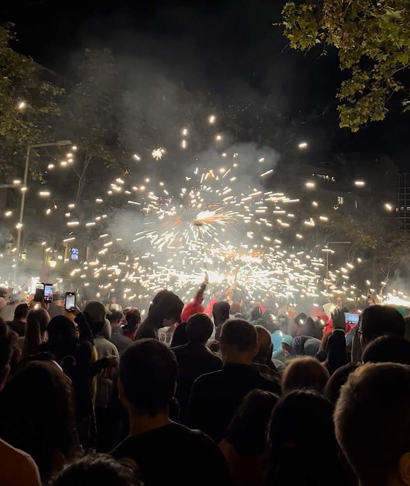 Fire runs (Correfoc) is another essential element of La Mercè.