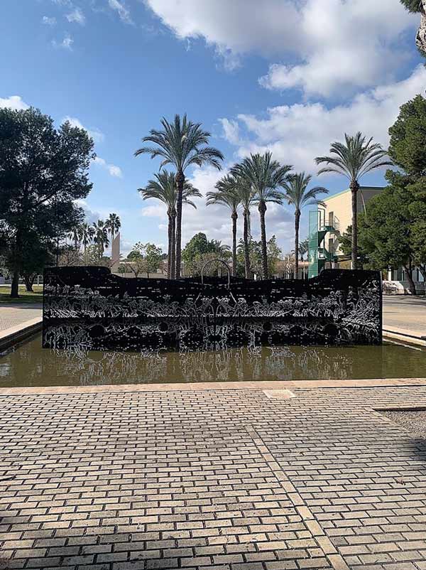 Immensely beautiful monument on campus