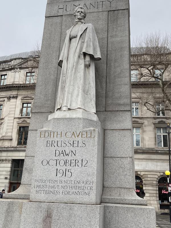 Edith Cavell monument