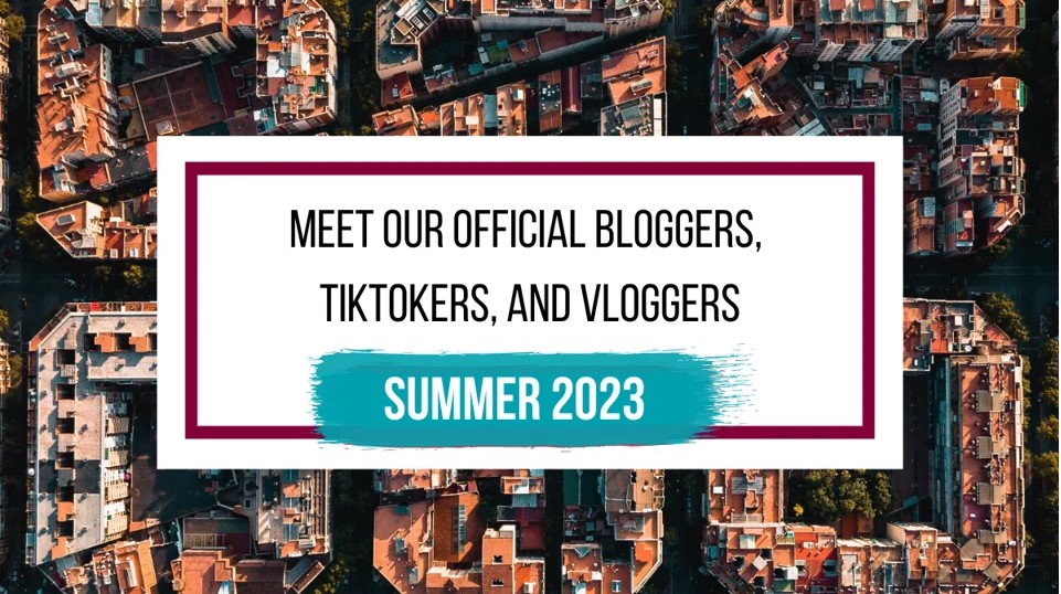 Introducing Our Official Bloggers, TikTokers, and Vloggers for Summer 2023!